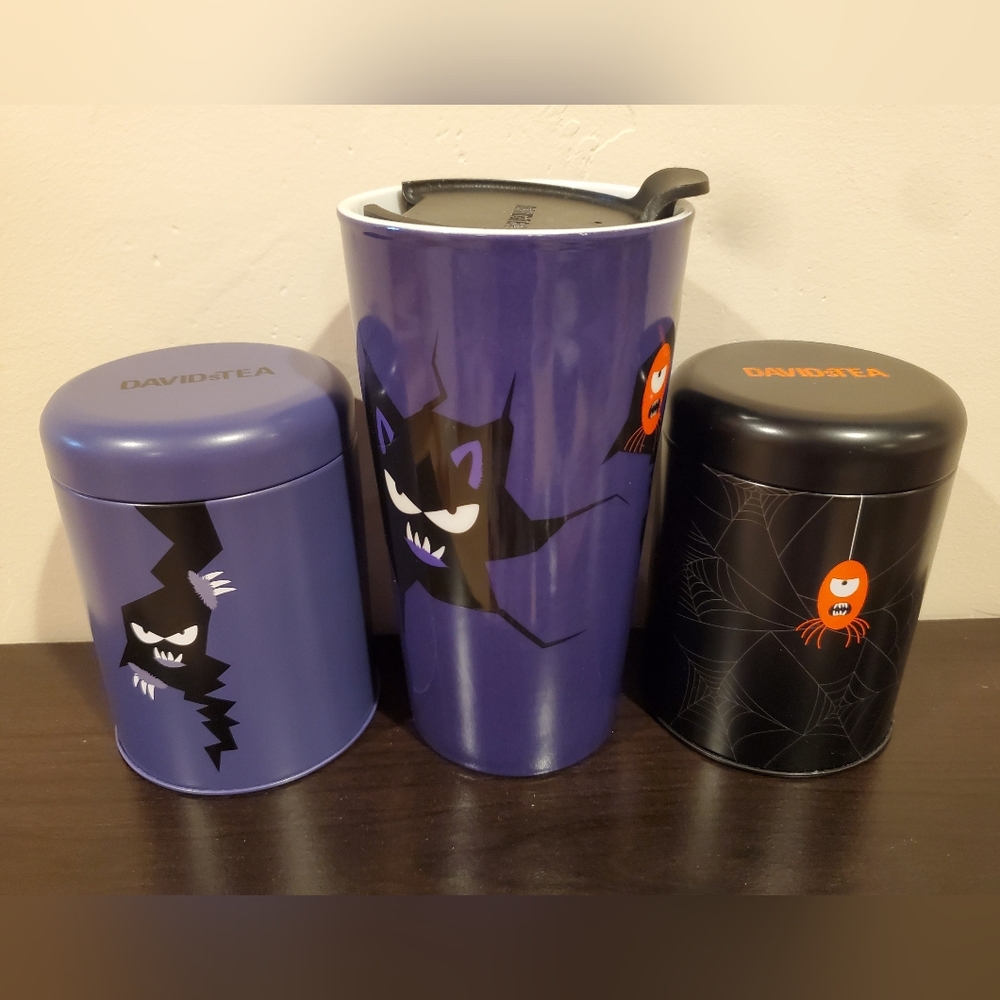DAVIDsTEA Halloween Themed Tea Set